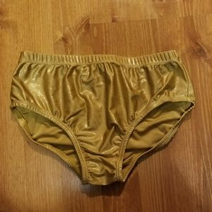 Chasse Gold Metallic Dance Briefs